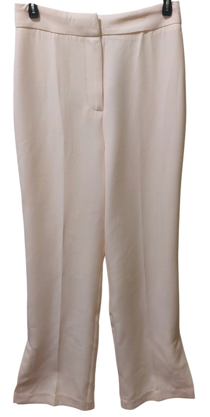 NWT Commense Womens Cream Slit Ankle Pants Size Small~Soft Material~Dressy