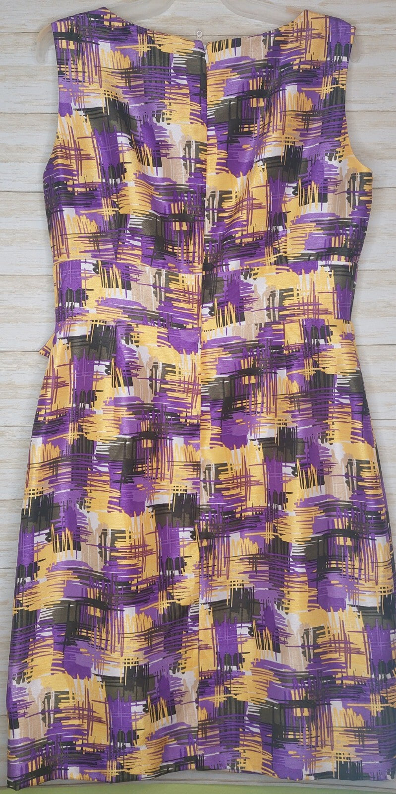 Alex Marie Bora Bora V Neck Bow Front Sheath Dress Women Size 10 MSRP $129