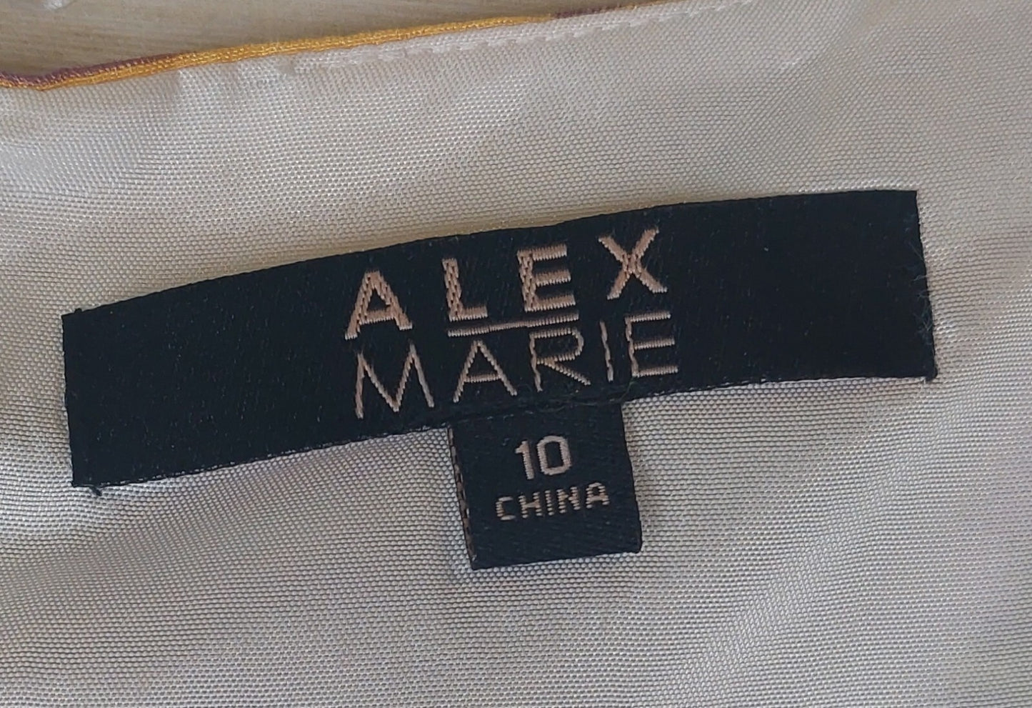 Alex Marie Bora Bora V Neck Bow Front Sheath Dress Women Size 10 MSRP $129