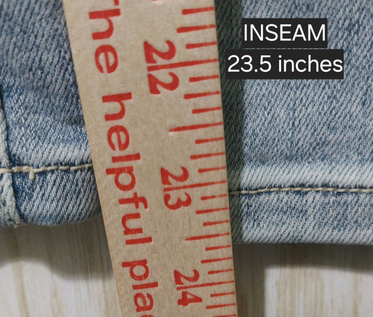 Judy Blue Womens Wide Leg Button-Fly Light Wash Denim Jeans Size 5/27