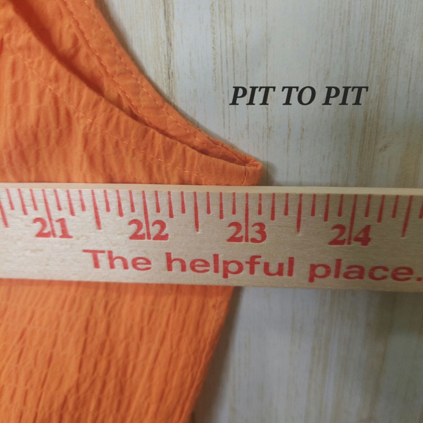 Pistola Womens Golden Orange Sleeveless Crop Top~Side Ties~Textured Fabric~Small