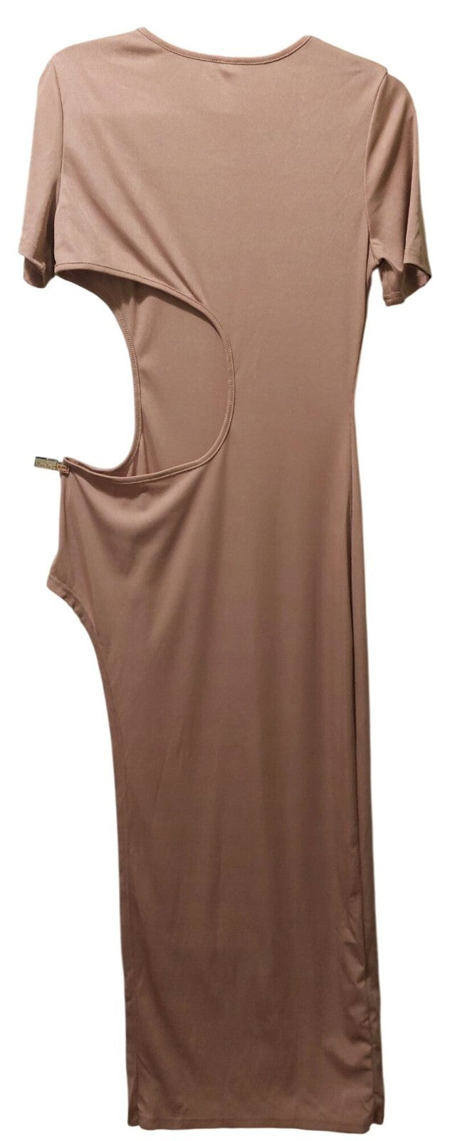 NWT Commense XL Womens Two-Piece Tan Dress & Shorts Set W/ Belt