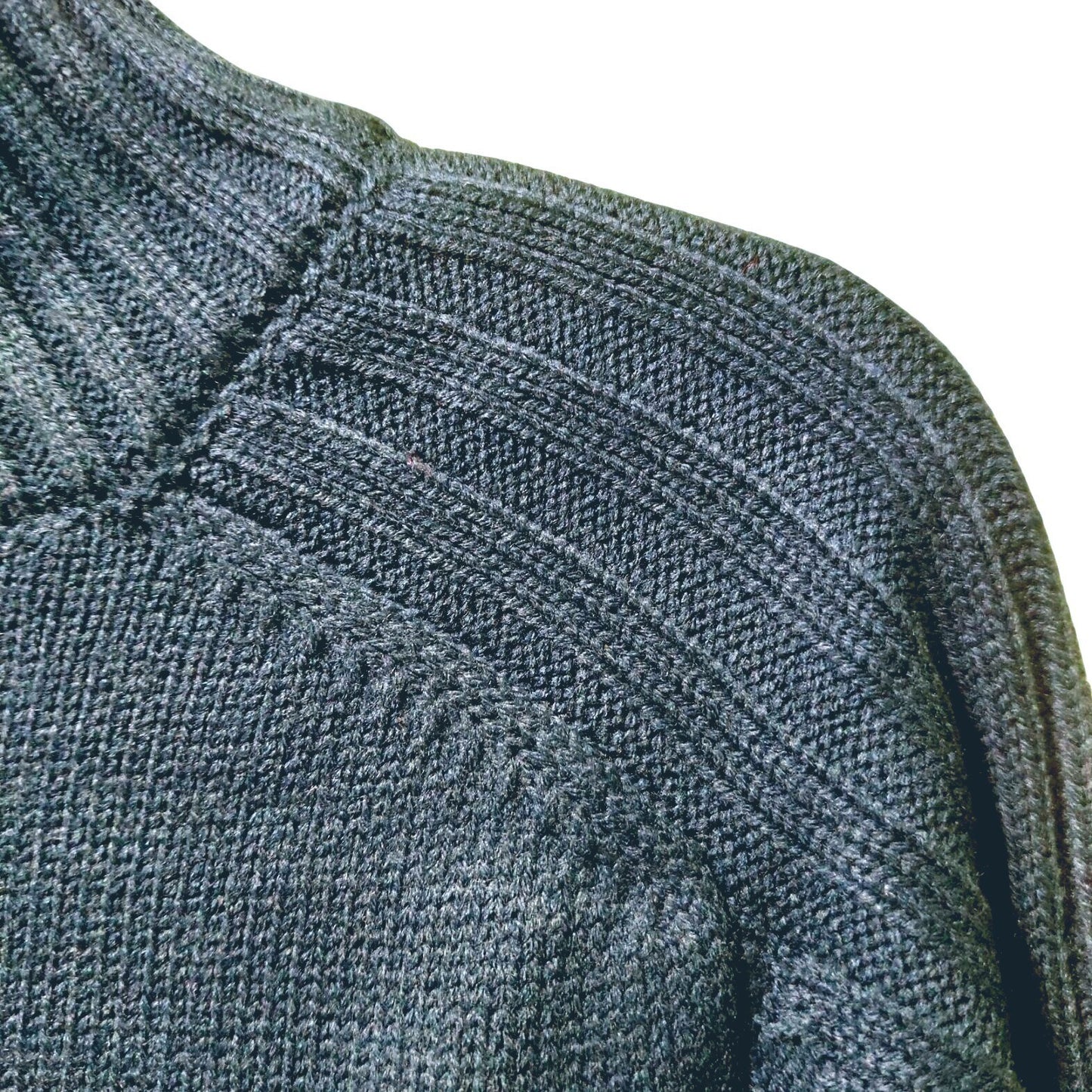 NWT Commense Women's Navy Ribbed High Neck Sweater Size Small