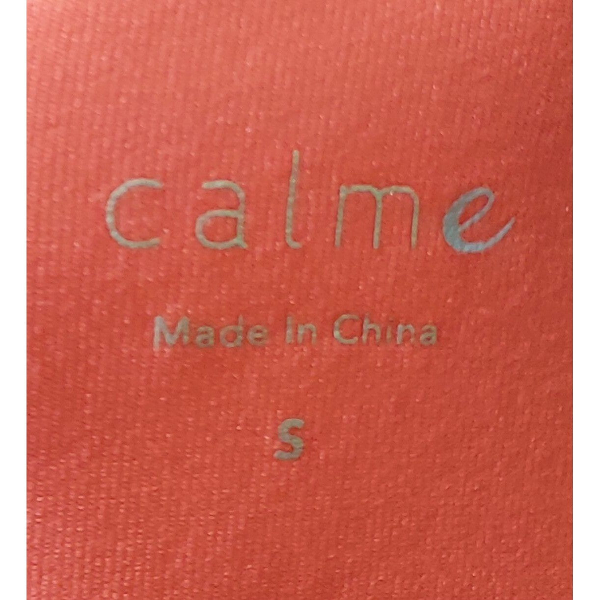 Calme By Johnny Was Womens Effect Draped Racer Back Tank Coral Pink Size Small
