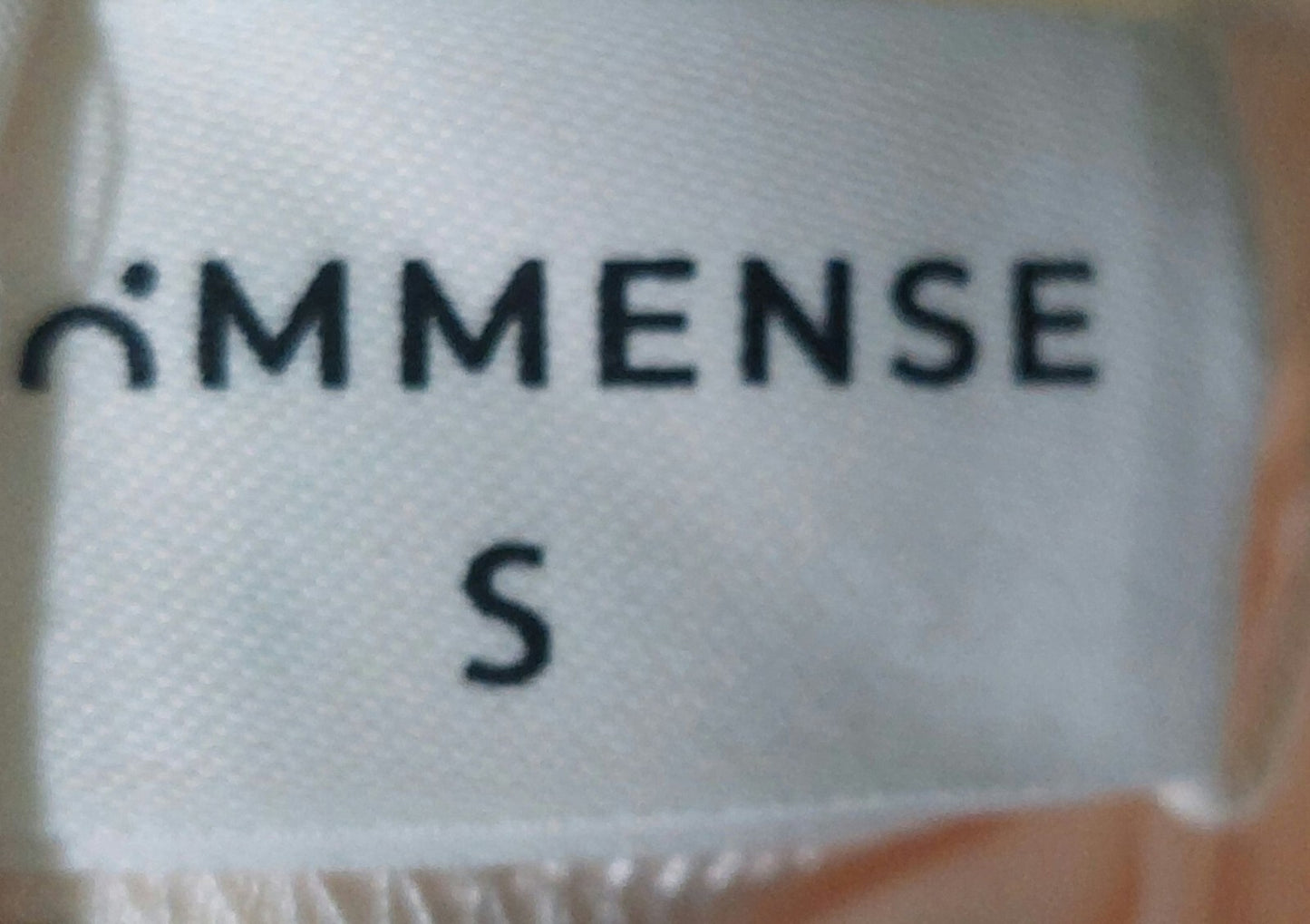 NWT Commense Womens Cream Slit Ankle Pants Size Small~Soft Material~Dressy