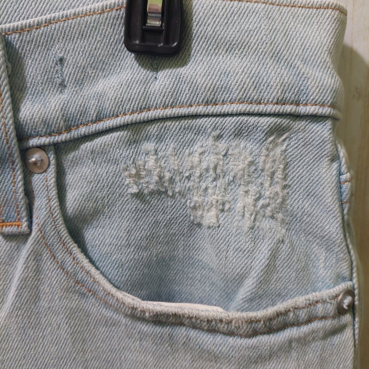 Madewell Womens Mid-Rise Perfect Vintage Jean W28 With Magic Pockets Light Wash