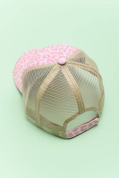 PREMIUM DISTRESS MESH BACK BASEBALL CAP