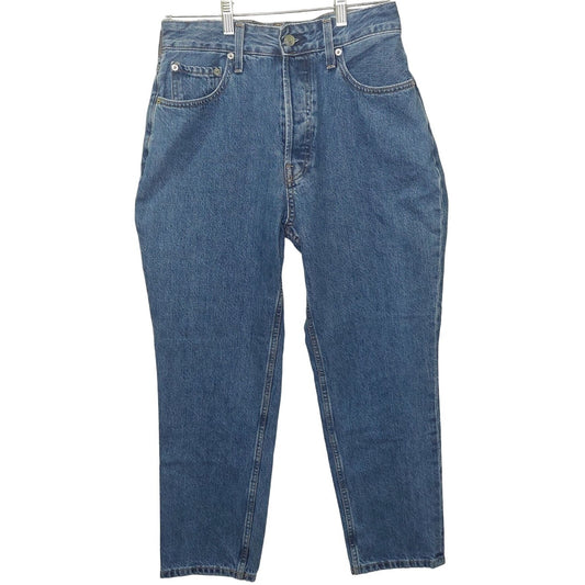 Everlane The Curvy 90s Cheeky Straight Jean High-Rise Organic Cotton 30 Ankle