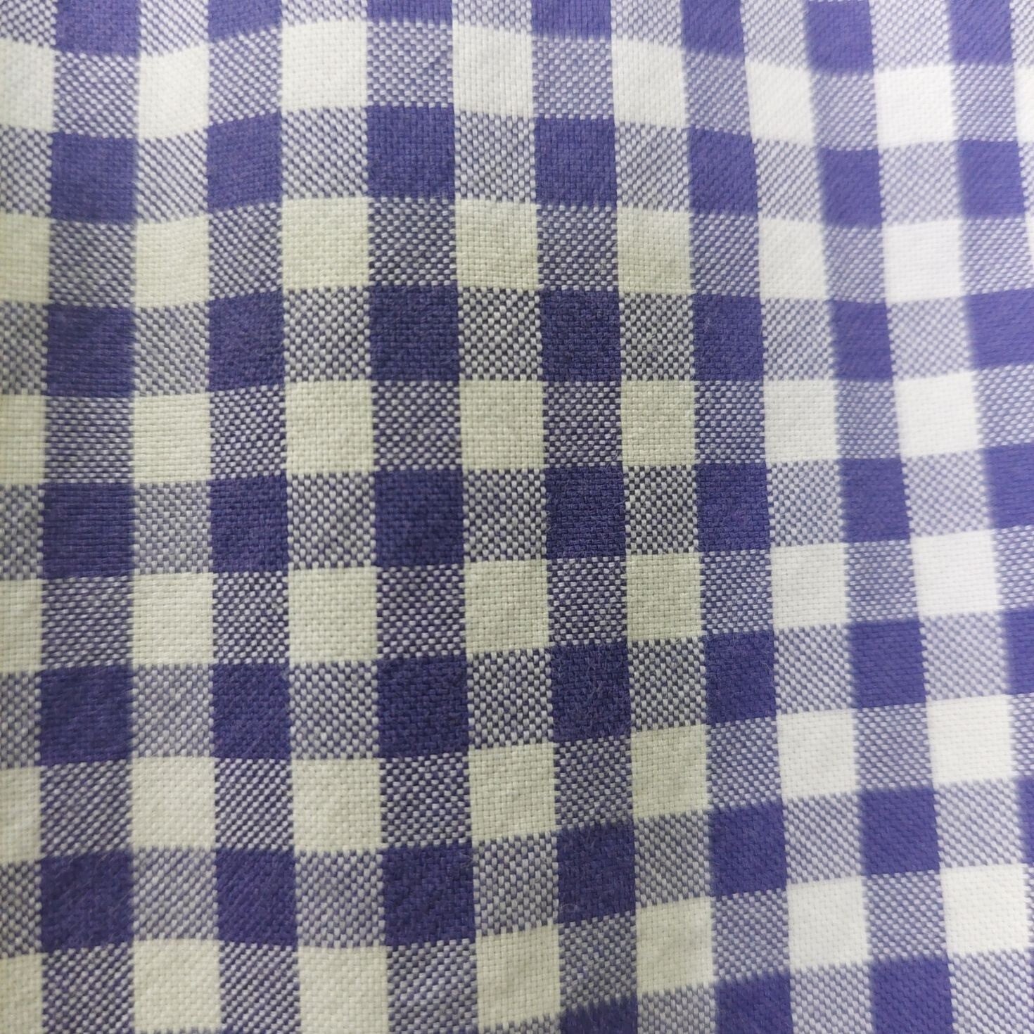 Polo Ralph Lauren Men's Purple Gingham Long-Sleeve Button-Up Shirt Medium