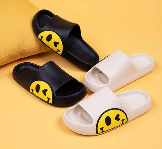 NON SLIP EVA COMFY HAPPY CLOUD SLIDES SLIPPERS