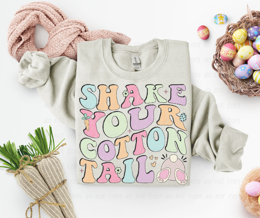Shake Your Cottontail - Distressed - DTF Transfer: Adult